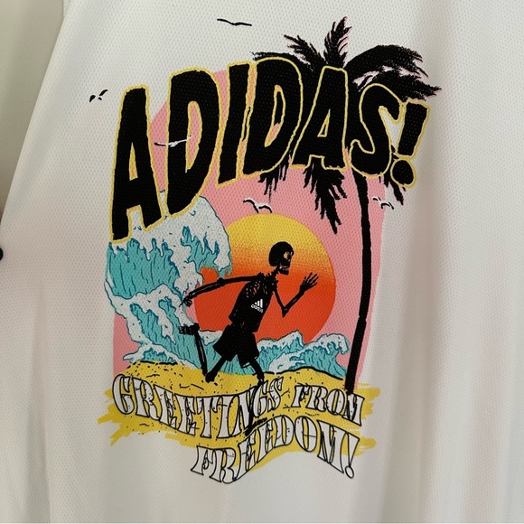 ADIDAS Recycled Plastic Sleeveless Mens Tank Top Muscle Shirt Size Small - Picture 4 of 12